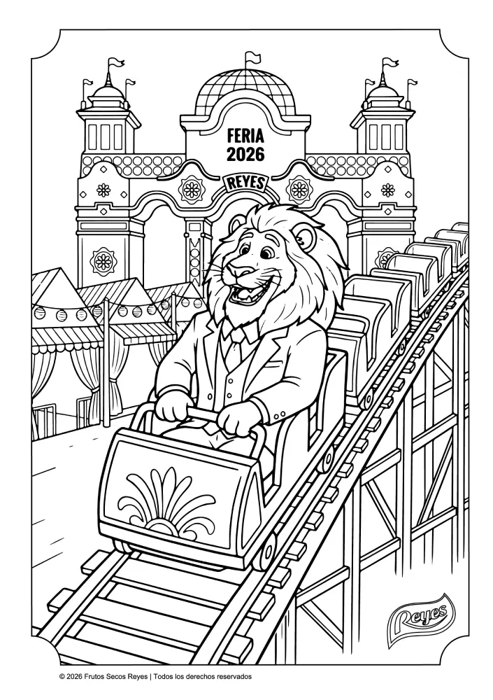 Colorea la Feria en Frutos Secos Reyes
